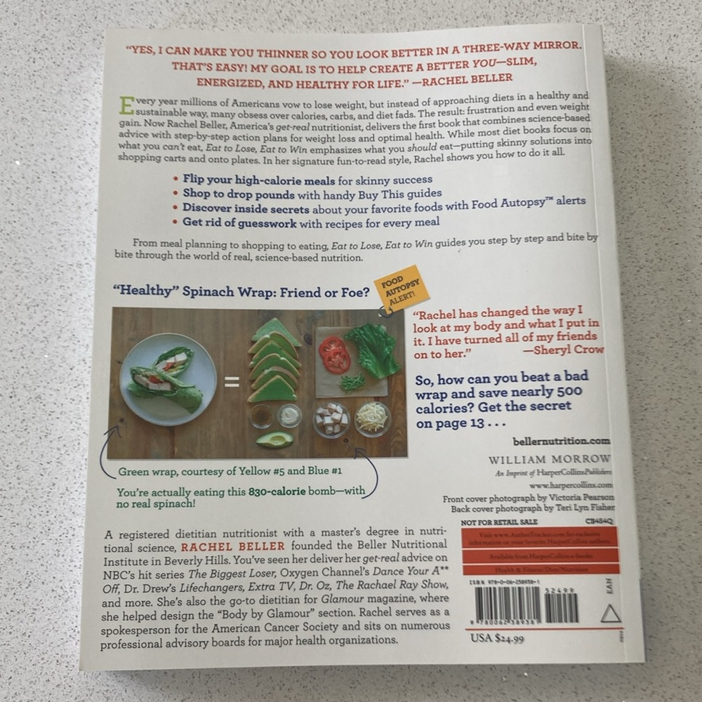 Eat to Lose, Eat to Win Book‼️ 
Eat to LOSE, Eat to WIN! - Picture 2 of 6